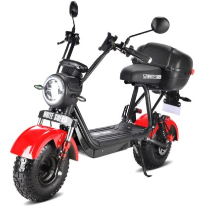 Электроскутер White Siberia WS-MINI R 1200W 2.01200 ватт,  АКБ 1 - шт, 15Ah 48V