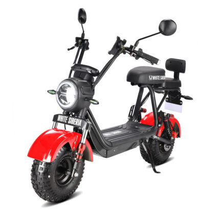 Электроскутер White Siberia WS-MINI R 1200W 2.01200 ватт,  АКБ 1 - шт, 15Ah 48V - фото 13