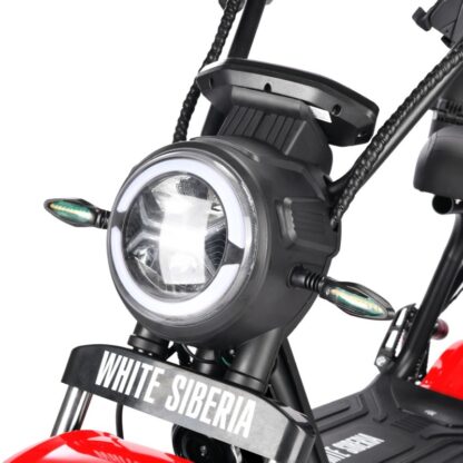 Электроскутер White Siberia WS-MINI R 1200W 2.01200 ватт,  АКБ 1 - шт, 15Ah 48V - фото 7