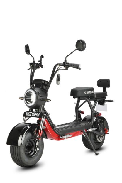 Электроскутер WHITE SIBERIA MINI R 2500W 3.0 2500 ватт,  АКБ 1 - шт, 21Ah 60V - фото 11