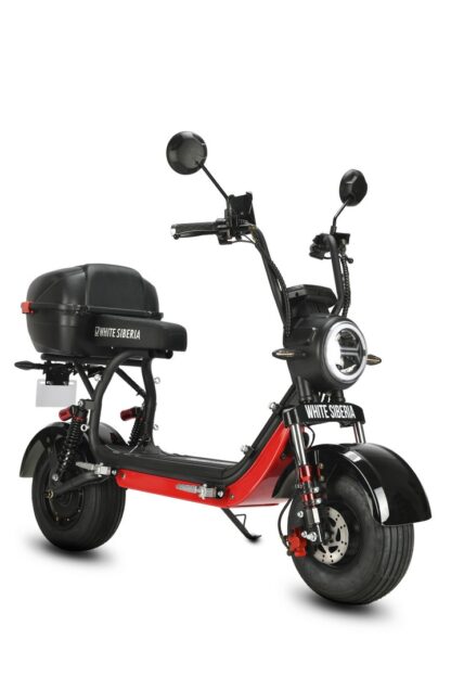 Электроскутер WHITE SIBERIA MINI R 2500W 3.0 2500 ватт,  АКБ 1 - шт, 21Ah 60V - фото 12