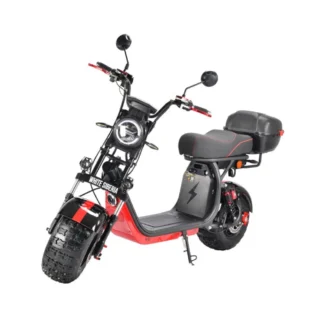 Электроскутер WHITE SIBERIA PRO 2WD 4000W2000х2 ватт, АКБ - 1шт, 20Ah 60V + доп. место под вторую АКБ