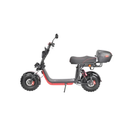Электроскутер WHITE SIBERIA PRO 2WD 4000W2000х2 ватт, АКБ - 1шт, 20Ah 60V + доп. место под вторую АКБ - фото 4