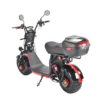 Электроскутер WHITE SIBERIA PRO 2WD 4000W2000х2 ватт, АКБ - 1шт, 20Ah 60V + доп. место под вторую АКБ - миниатюра 5