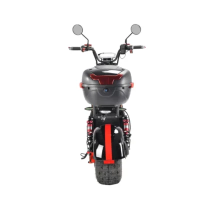 Электроскутер WHITE SIBERIA PRO 2WD 4000W2000х2 ватт, АКБ - 1шт, 20Ah 60V + доп. место под вторую АКБ - фото 6