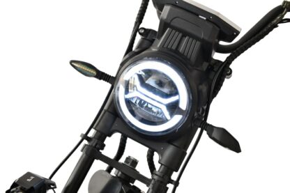 Электротрицикл WHITE SIBERIA PRO Trike + 3000 ватт, АКБ - 1шт, 20Ah 60V + доп. место под вторую АКБ - фото 4