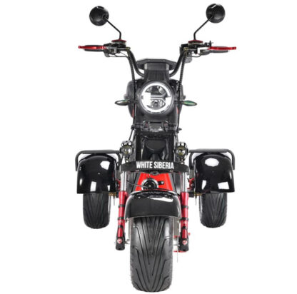 Электротрицикл WHITE SIBERIA PRO Trike + 3000 ватт, АКБ - 1шт, 20Ah 60V + доп. место под вторую АКБ - фото 8