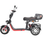 Электротрицикл WHITE SIBERIA PRO Trike + 3000 ватт, АКБ - 1шт, 20Ah 60V + доп. место под вторую АКБ - миниатюра 9