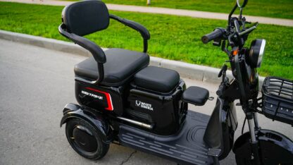 Электротрицикл WHITE SIBERIA SIBTRIKE 2000W - фото 5