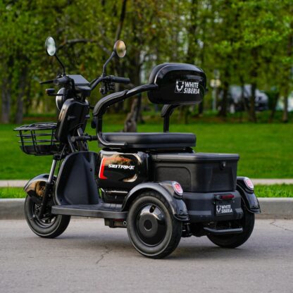 Электротрицикл WHITE SIBERIA SIBTRIKE 2000W - фото 9