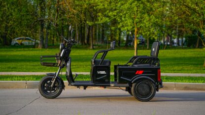 Электротрицикл-трансформер WHITE SIBERIA SIBTRIKE MAX 2000W - фото 8