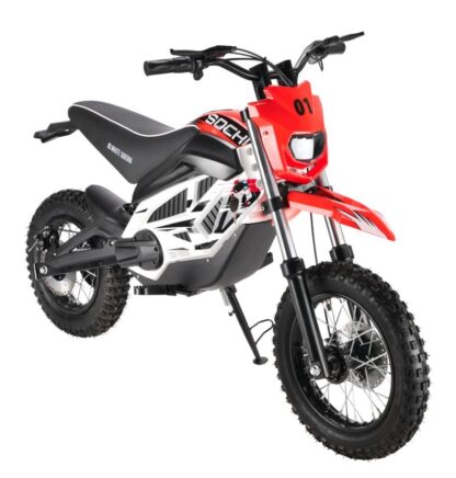 Детский электромотоцикл WHITE SIBERIA SOCHI 1300W (ORANGE, RED)1300 ватт, АКБ 1 - шт, 12Ah 36V