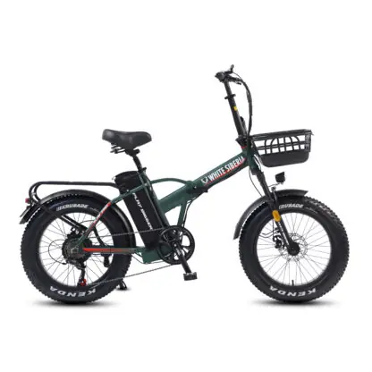 Электровелосипед WHTE SIBERIA SLAV PRO 1000W (матовый зеленый) - фото 2