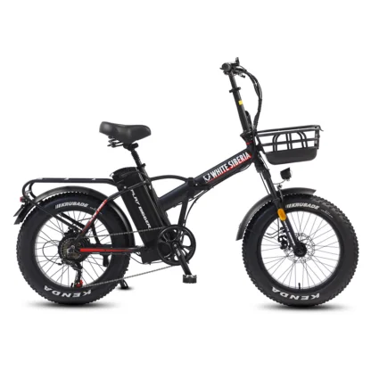 Электровелосипед WHTE SIBERIA SLAV PRO 1000W (матовый черный) - фото 6