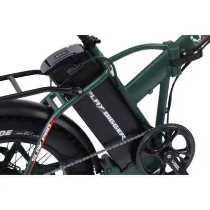 Электровелосипед WHTE SIBERIA SLAV PRO 1000W (матовый черный) - фото 8