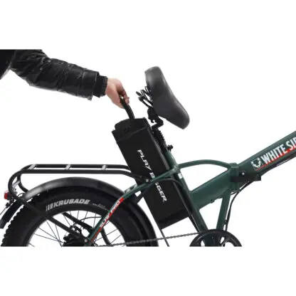 Электровелосипед WHTE SIBERIA SLAV PRO 1000W (матовый черный) - фото 10