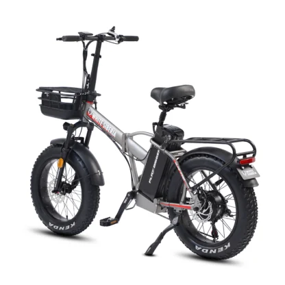 Электровелосипед WHTE SIBERIA SLAV PRO 1000W (матовый серый) - фото 20