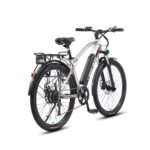 Электровелосипед WHITE SIBERIA CAMRY ALLROAD 500W (матовый серебристый) - миниатюра 5